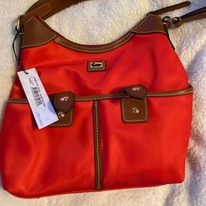 Dooney & Burke Small Zip Hobo